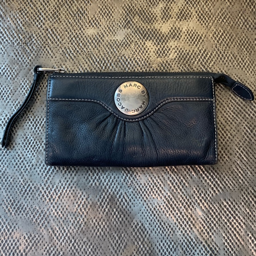 Marc by Marc Jacobs navy blue wallet